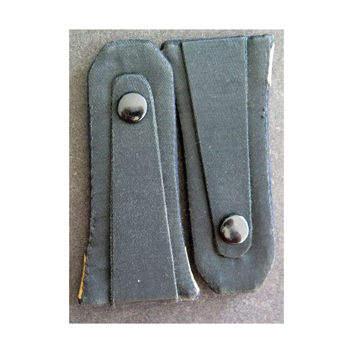 Paire d'épaulettes de second maître PDL de la Marine Nationale avec bouton