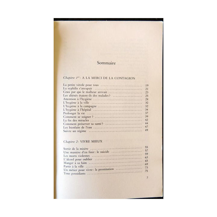 Mœurs, santé et maladies en 1789 de Robert Vial aux Editions Londreys