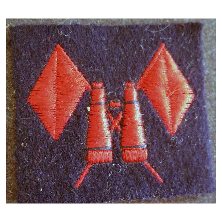MARINE : Insigne patch écusson tissu de spécialité timonier navigateur