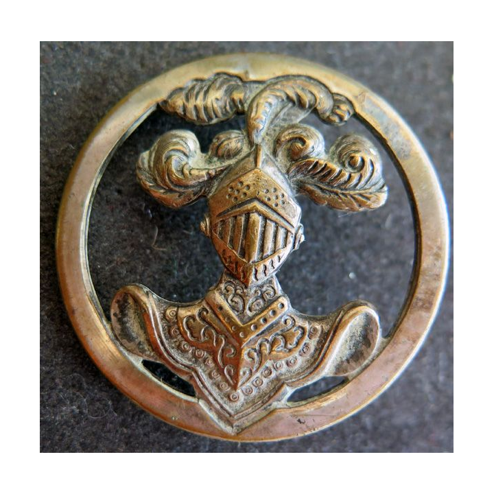 Insigne de béret de l'arme blindée cavalerie sans nom de fabricant