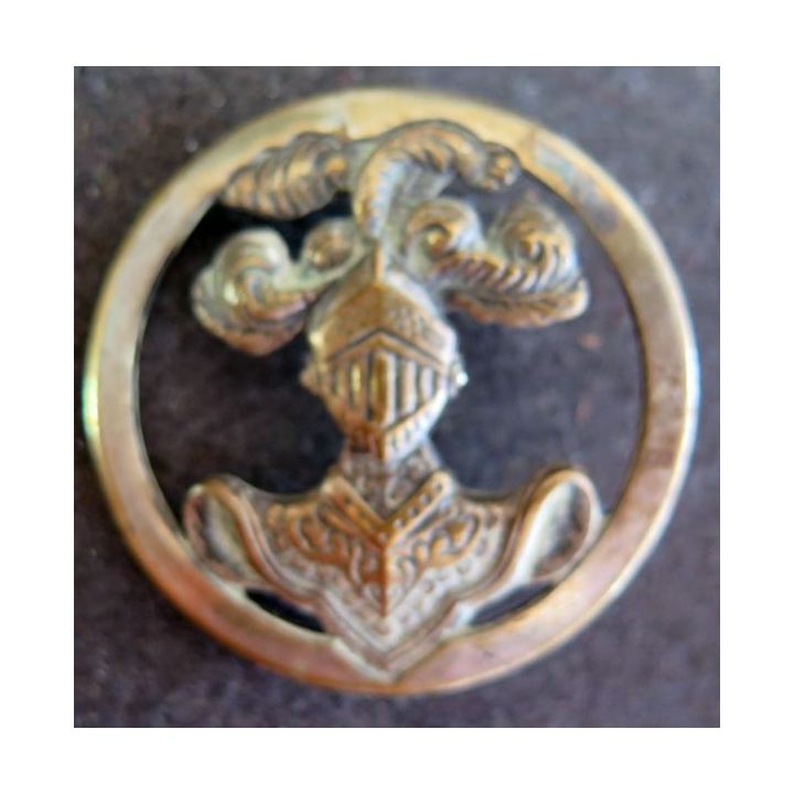Insigne de béret de l'arme blindée cavalerie sans nom de fabricant