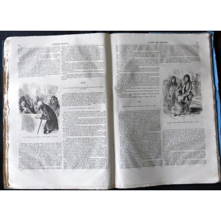 Voyage ou il vous plaira de Alfred de Musset et J.P. Stahl Maresq et Cie Editeurs 1853