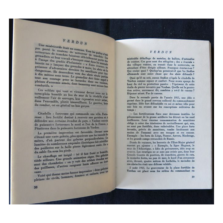 Verdun de Georges Blond aux Editions Presses de la Cité 1963