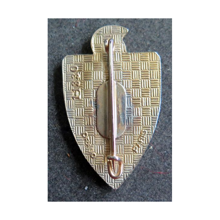 2° RG : insigne du 2° régiment du génie de fabrication Drago Paris H. 330
