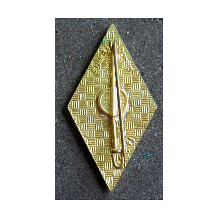 1° RG : insigne métallique du 1° régiment du génie de fabrication Drago H. 209