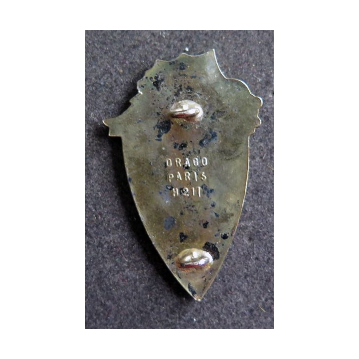 4° RG : 4° régiment du Génie de fabrication Drago Paris H. 211  émail