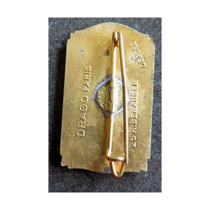 618° RP : 618° régiment de pionniers de fabrication Drago Béranger en émail