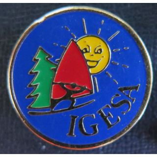 IGESA : pin's de l'Intitut de gestion sociale des armées 