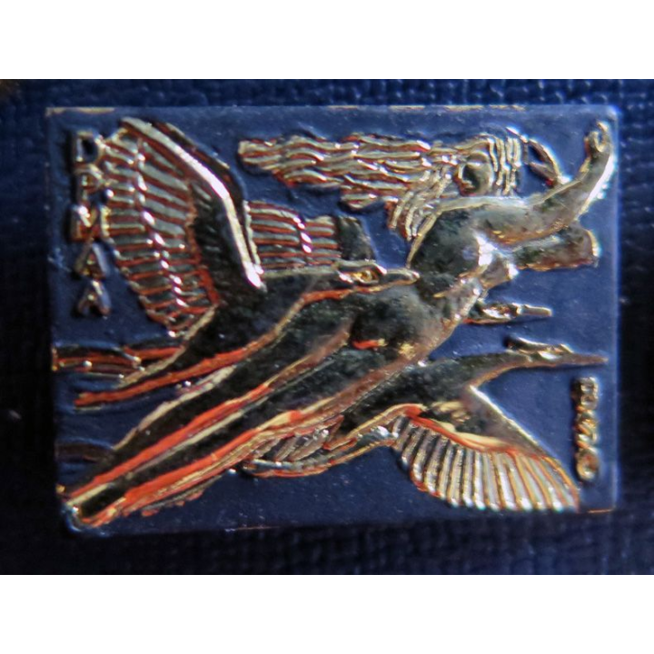 Pin's de l'armée de l'air concours des officiers 1930 femme dénudée et cigognes