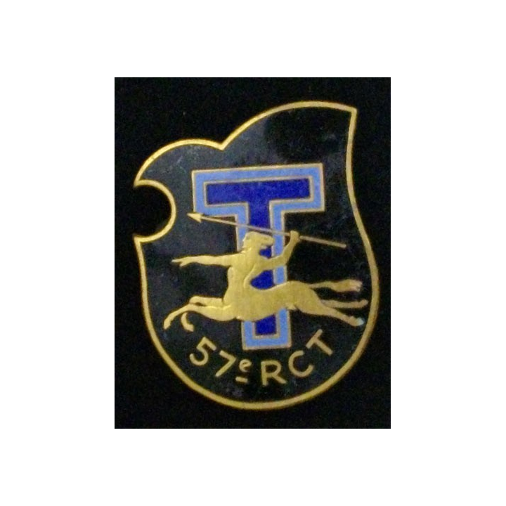 insigne du 57° régiment de commandement des transmissions 57° RCT