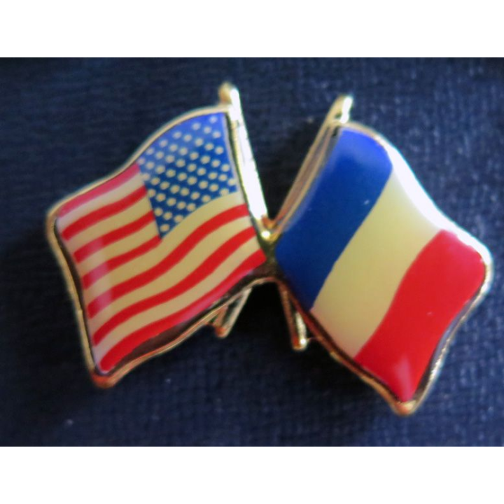 Pin's de l'amitié franco américaine
