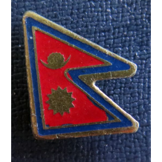Pin's du drapeau du Népal