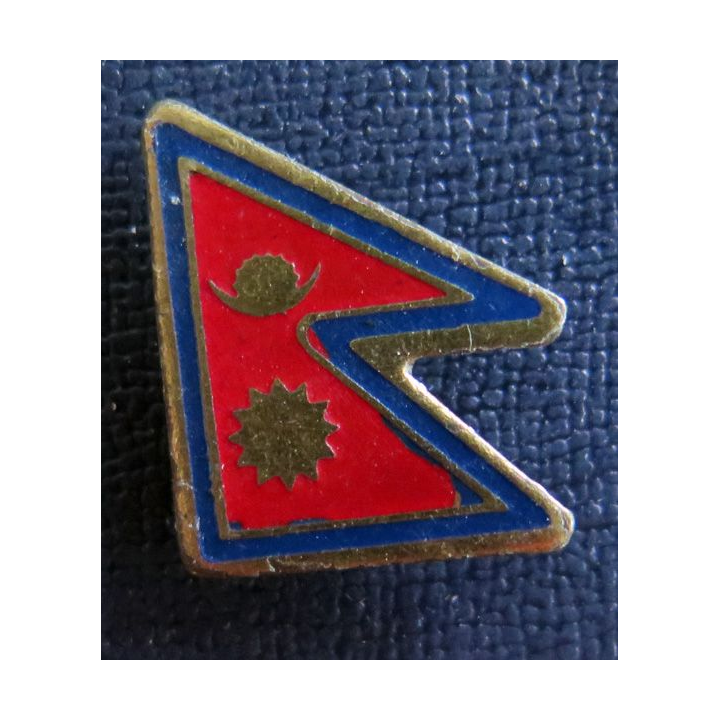 Pin's du drapeau du Népal