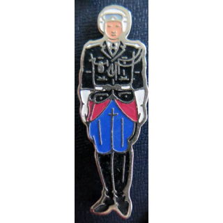 Pin's de motard de la gendarmerie