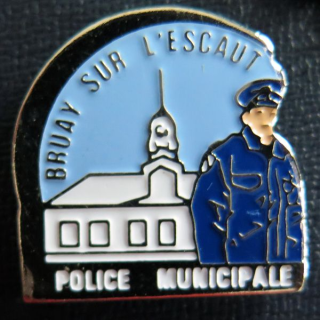 Pin's de la Police municipale de Bray sur l'Escaut