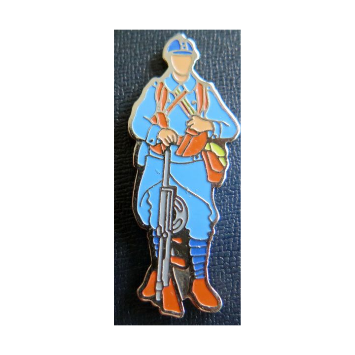 Pin's de soldat  français de la 1° guerre mondiale