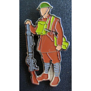 Pin's de soldat  australien ? de la 1° guerre mondiale