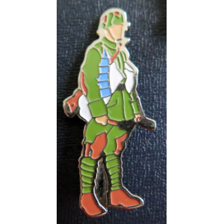 Pin's de soldat  camouflé