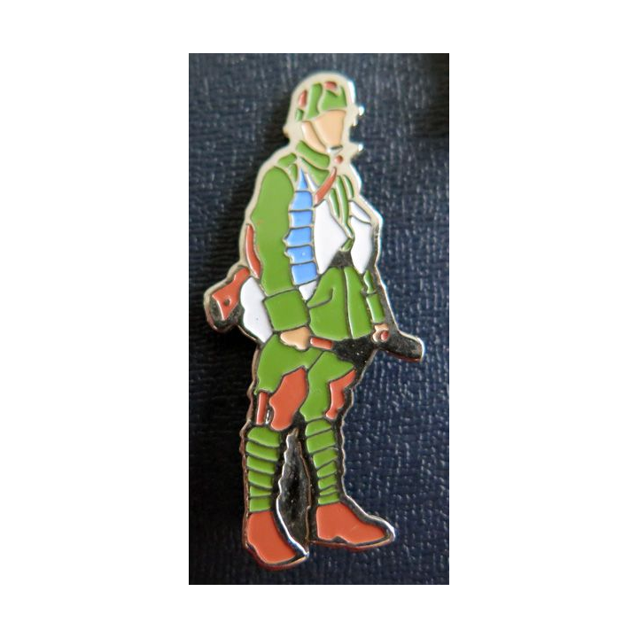 Pin's de soldat  camouflé