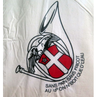 13° BCA : serviette papier du 13° bataillon de chasseurs alpins