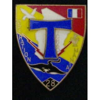 28° RT : 28° RÉGIMENT DE TRANSMISSIONS MANTA TCHAD 51mm