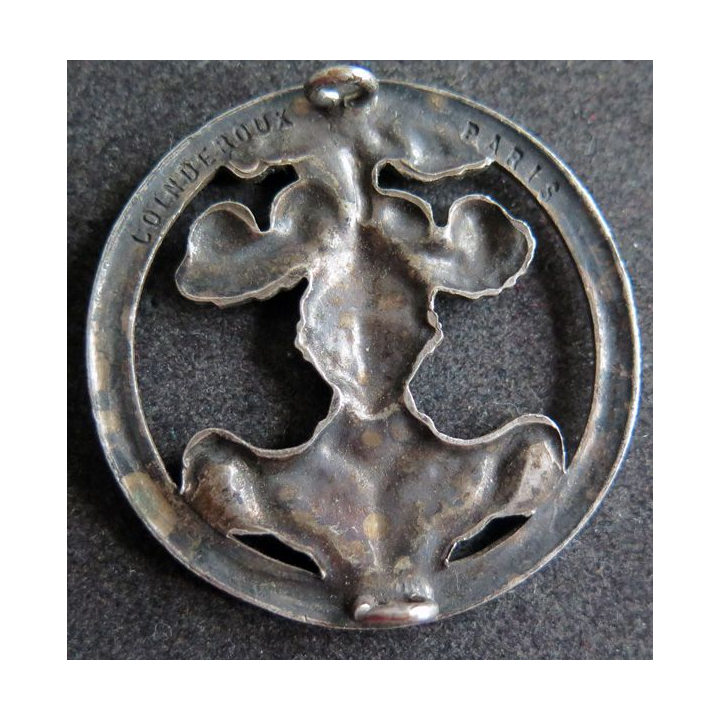 Insigne de béret de l'arme blindée cavalerie fabrication Coinderoux