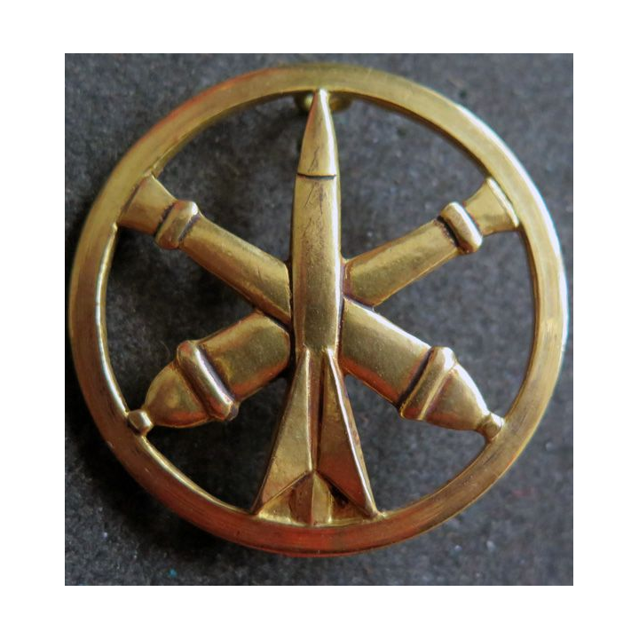 ARTILLERIE : insigne de béret de l'Artillerie de fabrication Mourgeon