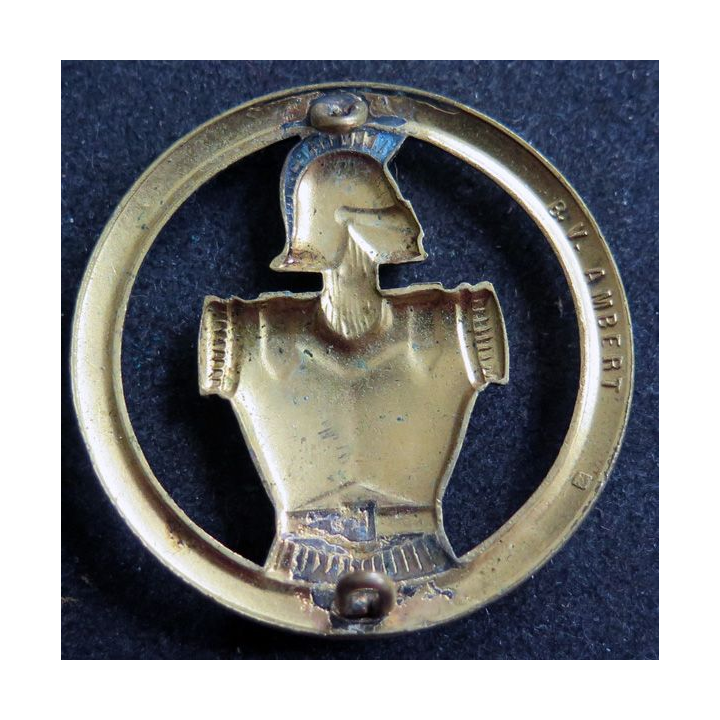 GÉNIE : insigne de béret du génie de fabrication Béraudy Vaure Ambert