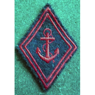LOSANGE DE BRAS MODÈLE 45 : RIMA régiment troupe de marine troupe ancre fine