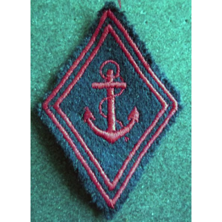 LOSANGE DE BRAS MODÈLE 45 : RIMA régiment troupe de marine troupe ancre fine