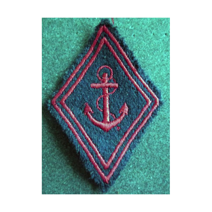 LOSANGE DE BRAS MODÈLE 45 : RIMA régiment troupe de marine troupe ancre fine
