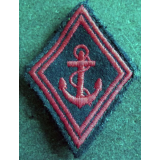 LOSANGE DE BRAS MODÈLE 45 : RIMA régiment troupe de marine troupe ancre épaisse