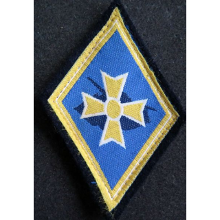 1° BB : insigne tissu de la 1° brigade blindée sur velcro