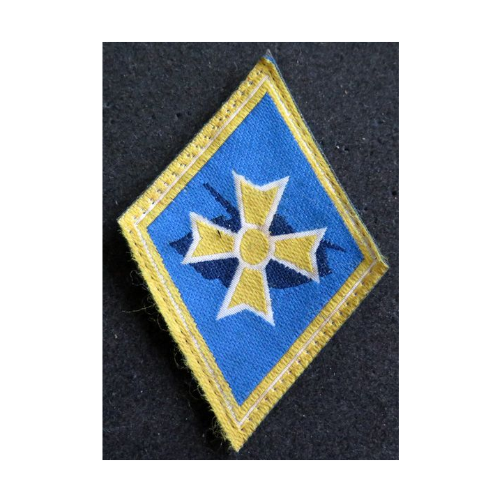 1° BB : insigne tissu de la 1° brigade blindée sur velcro