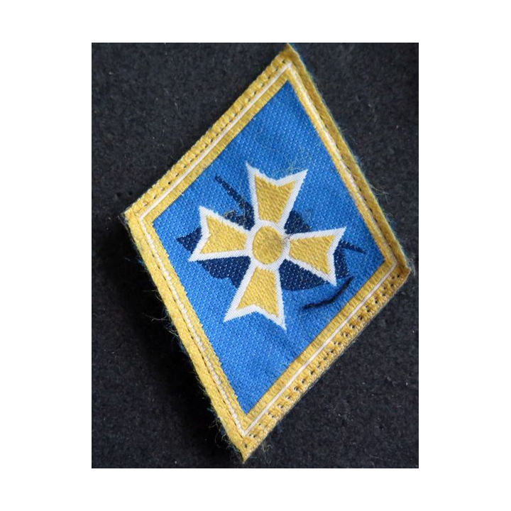 1° BB : insigne tissu de la 1° brigade blindée sur velcro