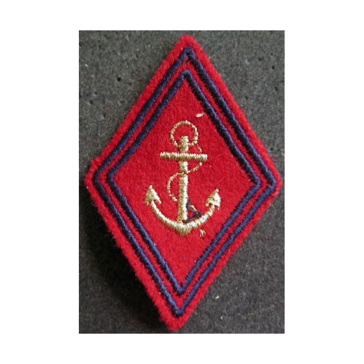 LOSANGE DE BRAS MODÈLE 45 : cadre des unités d'artillerie de marine