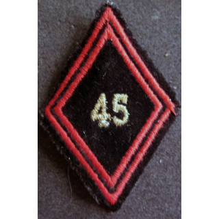 LOSANGE DE BRAS MODÈLE 45 : 45° RGA régiment du Génie de l'air cadre