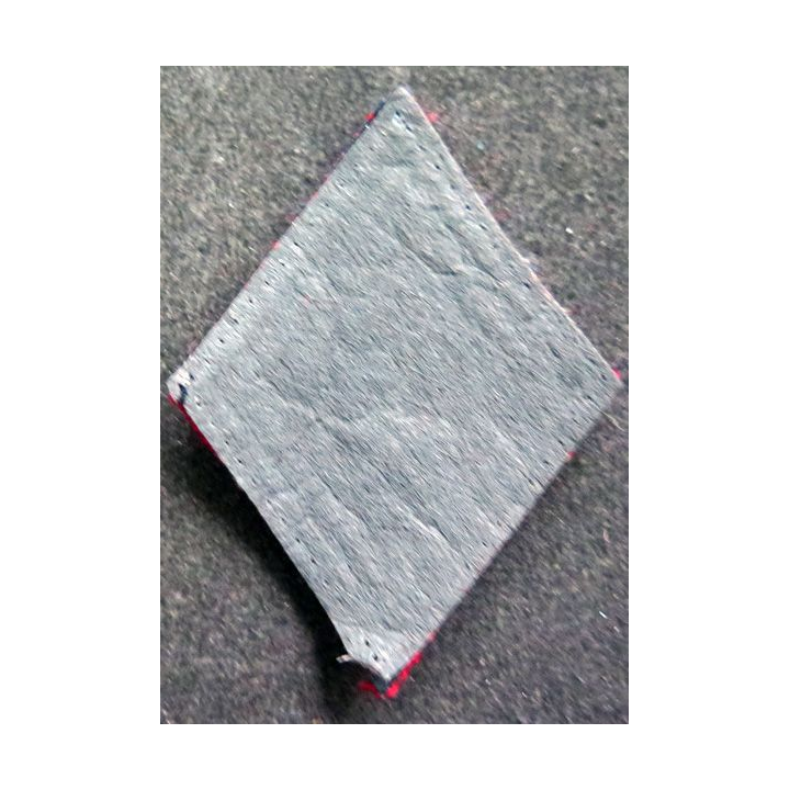 LOSANGE DE BRAS MODÈLE 45 : Ecusson troupe 12° régiment d'artillerie avec étoile