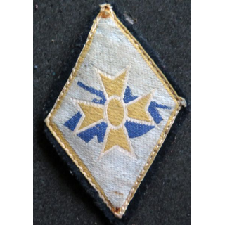 1° DB : insigne tissu de la 1° division blindée