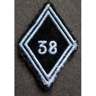 LOSANGE DE BRAS MODÈLE 45 : 38° Régiment de Transmissions troupe