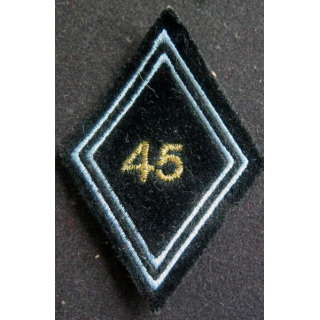 LOSANGE DE BRAS MODÈLE 45 : 45° régiment de transmissions cadre