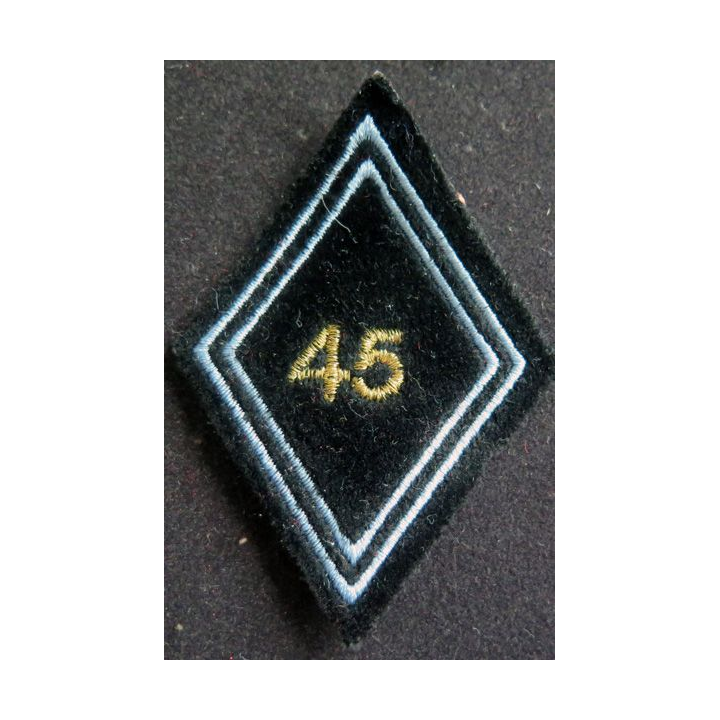 LOSANGE DE BRAS MODÈLE 45 : 45° régiment de transmissions cadre