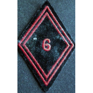 LOSANGE DE BRAS MODÈLE 45 : 6° régiment du génie troupe