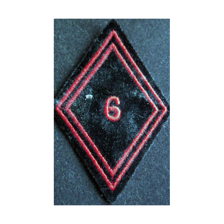 LOSANGE DE BRAS MODÈLE 45 : 6° régiment du génie troupe
