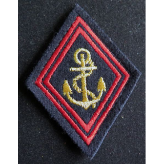 LOSANGE DE BRAS MODÈLE 45 : RIMA régiment troupe de marine cadre sur scratch