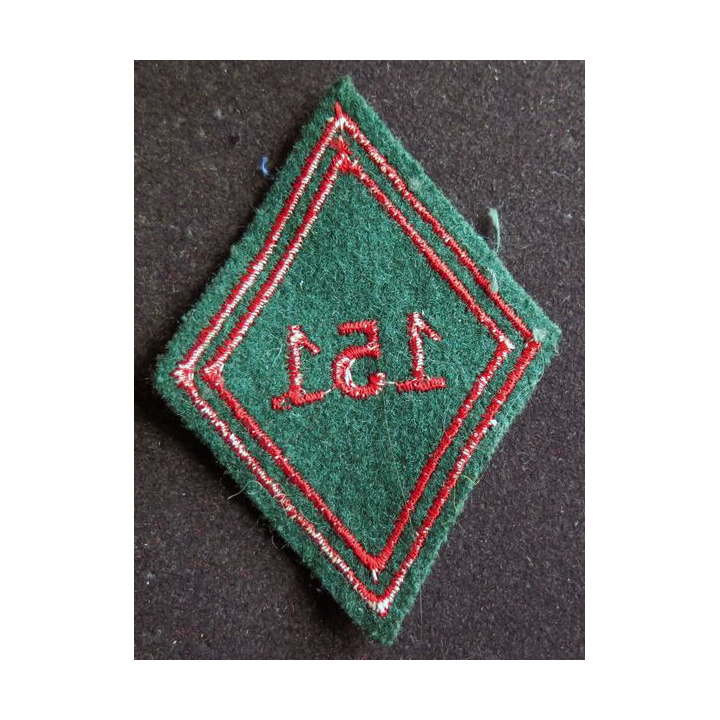 LOSANGE DE BRAS MODÈLE 45 : centre d'instruction du train n°151 troupe