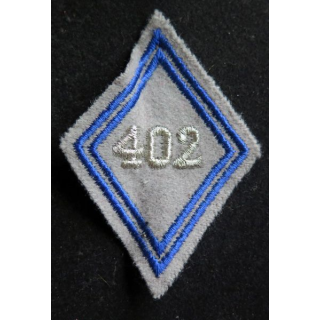 LOSANGE DE BRAS MODÈLE 45 : 402° compagnie de réparation divisionnaire cadre