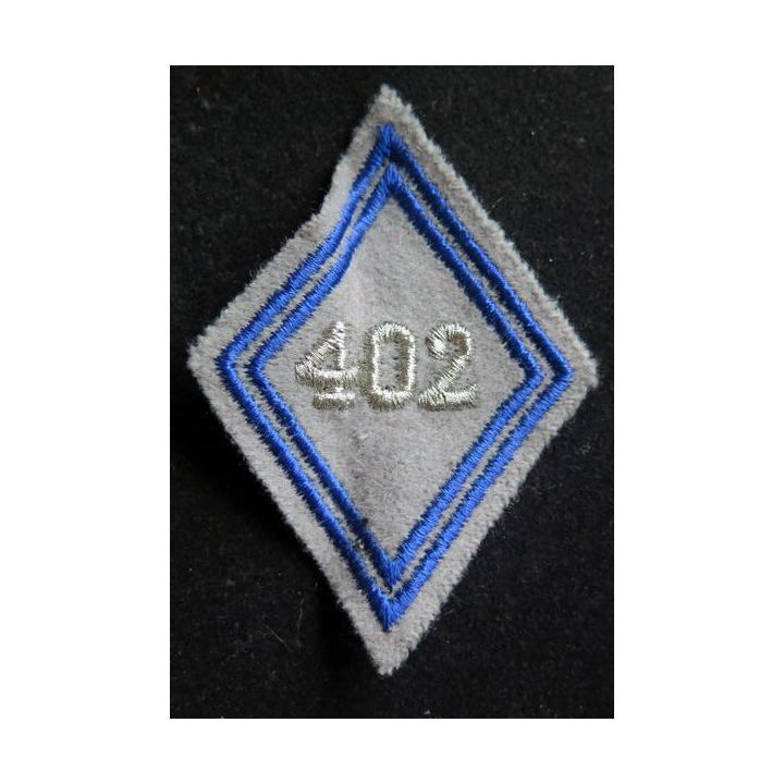LOSANGE DE BRAS MODÈLE 45 : 402° compagnie de réparation divisionnaire cadre