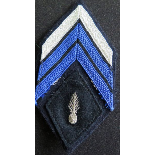 LOSANGE DE BRAS MODÈLE 45 : Brigadier chef de la gendarmerie