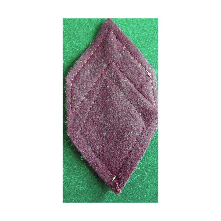 LOSANGE DE BRAS MODÈLE 45 : Caporal appelé du 1° régiment médical